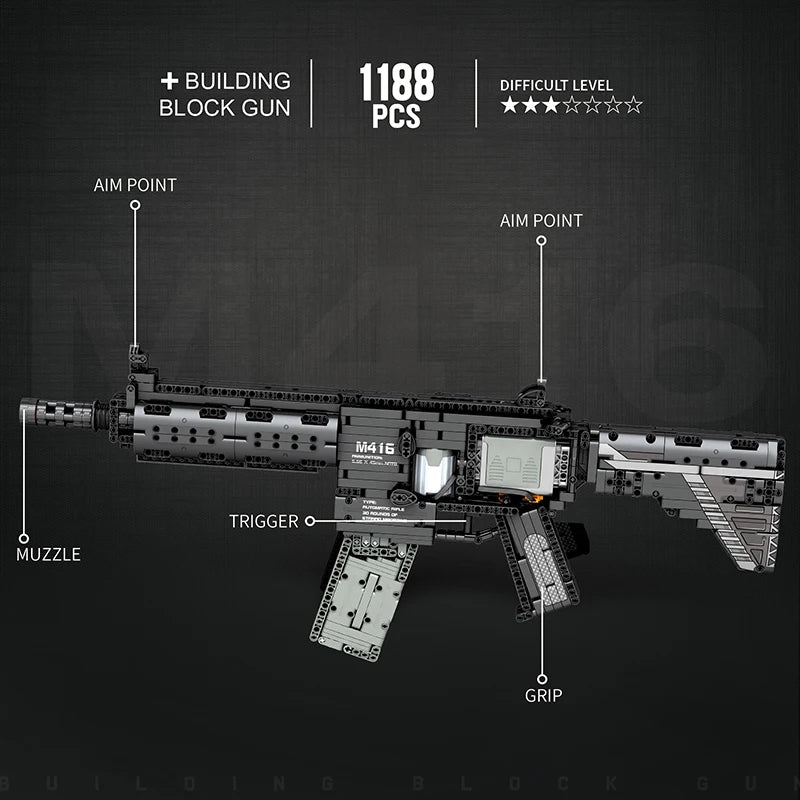 HK-416-D | Tactical Collector's Construction Kit